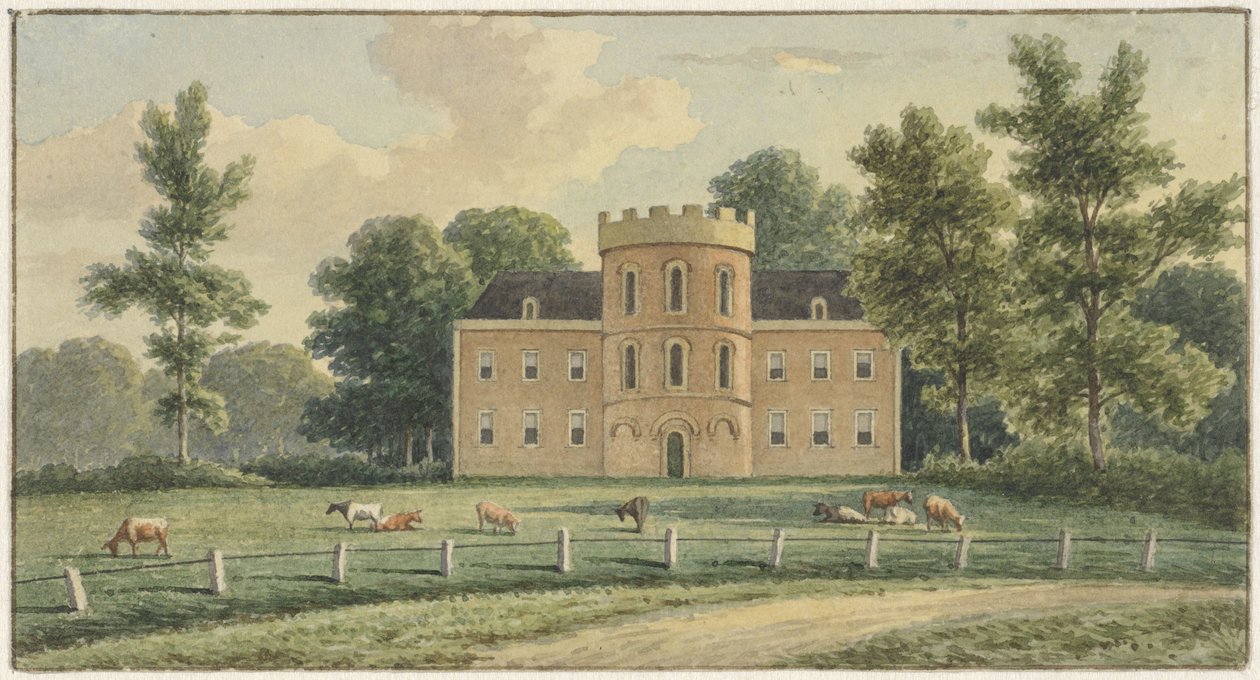 The House de Wildenborch, nær Lochem av Christianus Hendricus Hein
