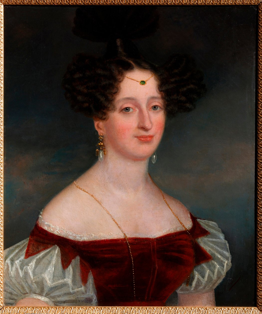 Contesse Elizaveta Ksaveryevna Vorontsova (oljepanel) av Christina Robertson
