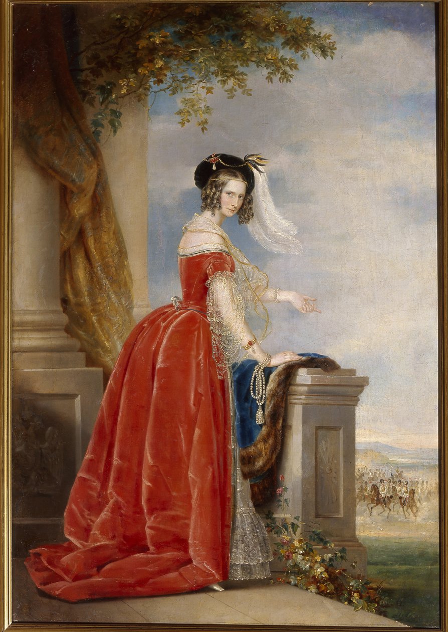Portrett av keiserinne Alexandra Feodorovna, etter 1840 av Christina Robertson