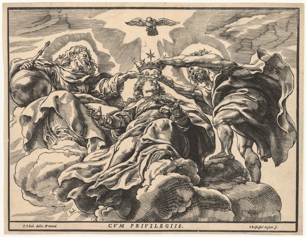 Jomfruens kroning, 1632-36. av Christoffel Jegher