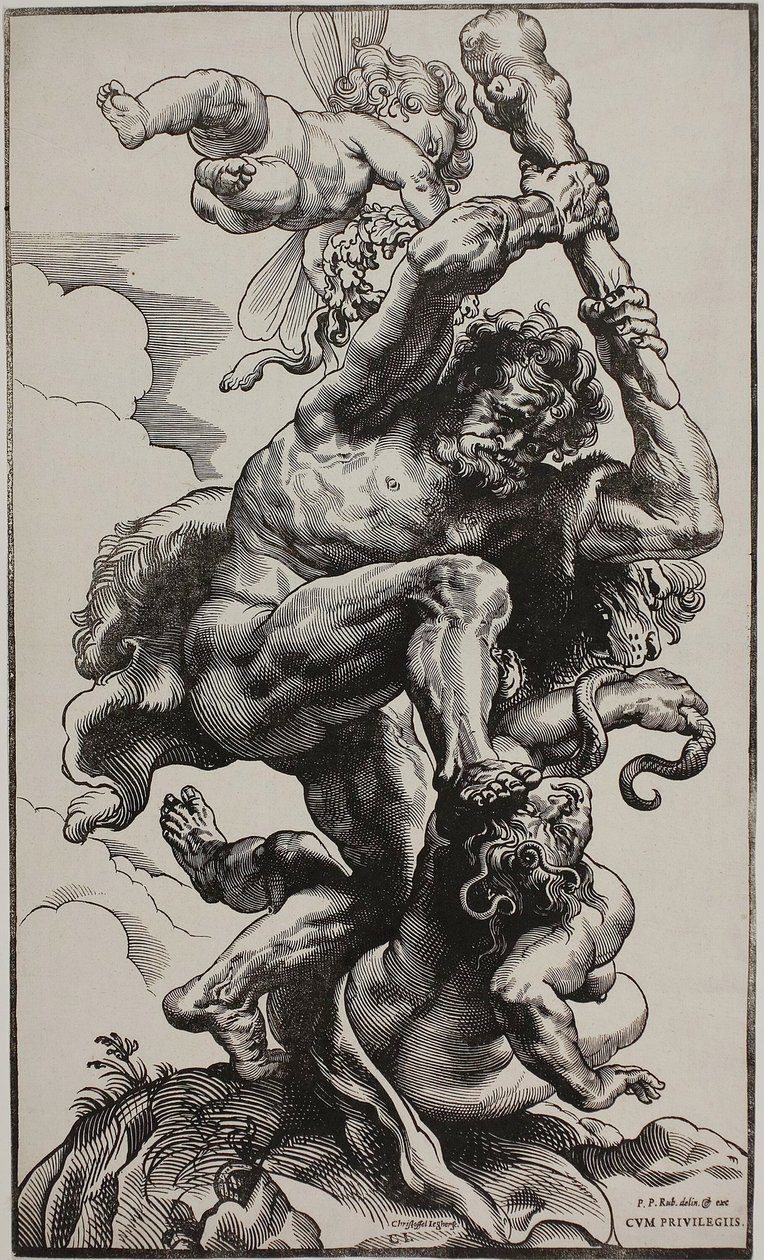 Hercules dreper misunnelse av Christoffel Jegher