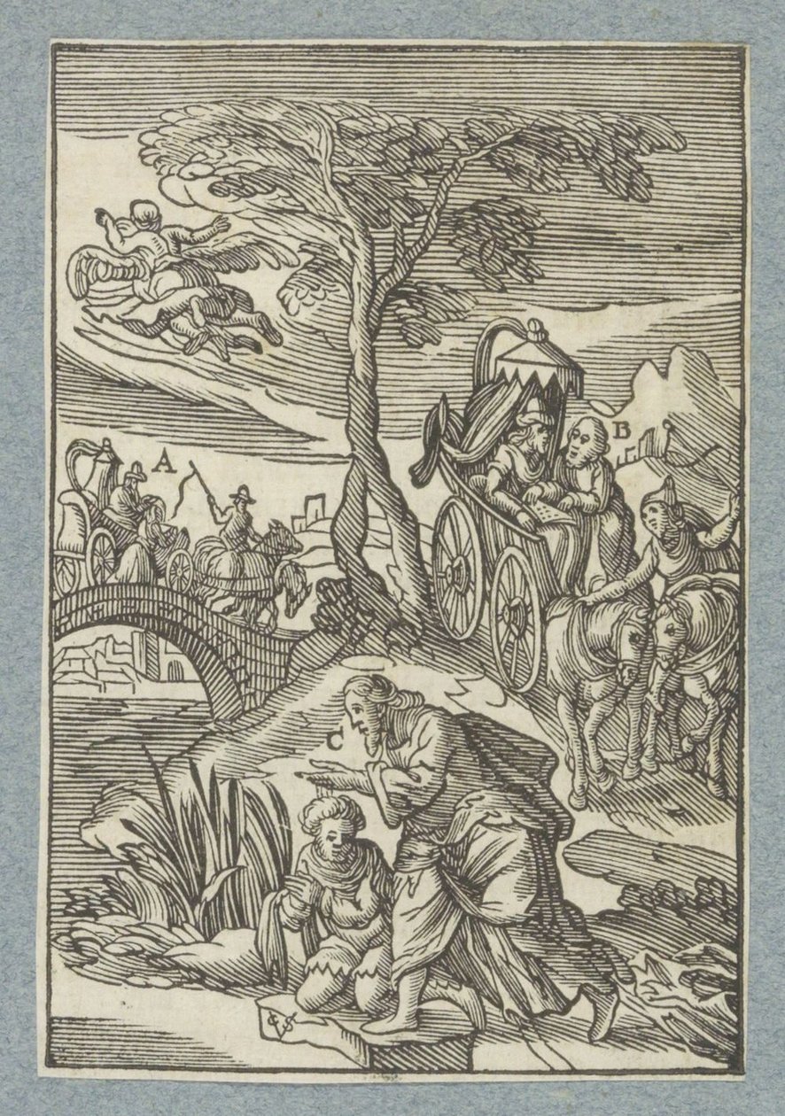 Dåp av evnukken av Christoffel van Sichem (II)