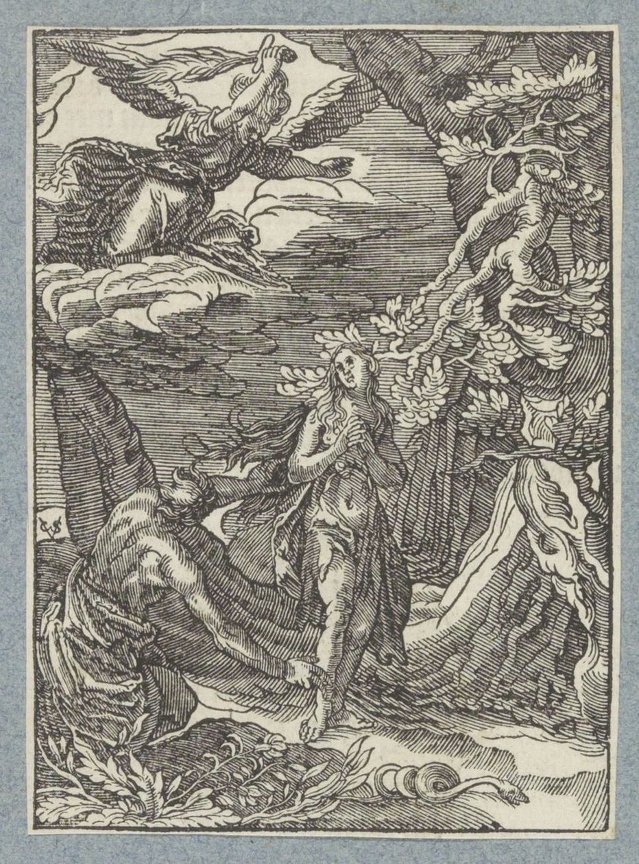 Utvisning fra paradis av Christoffel van Sichem (II)