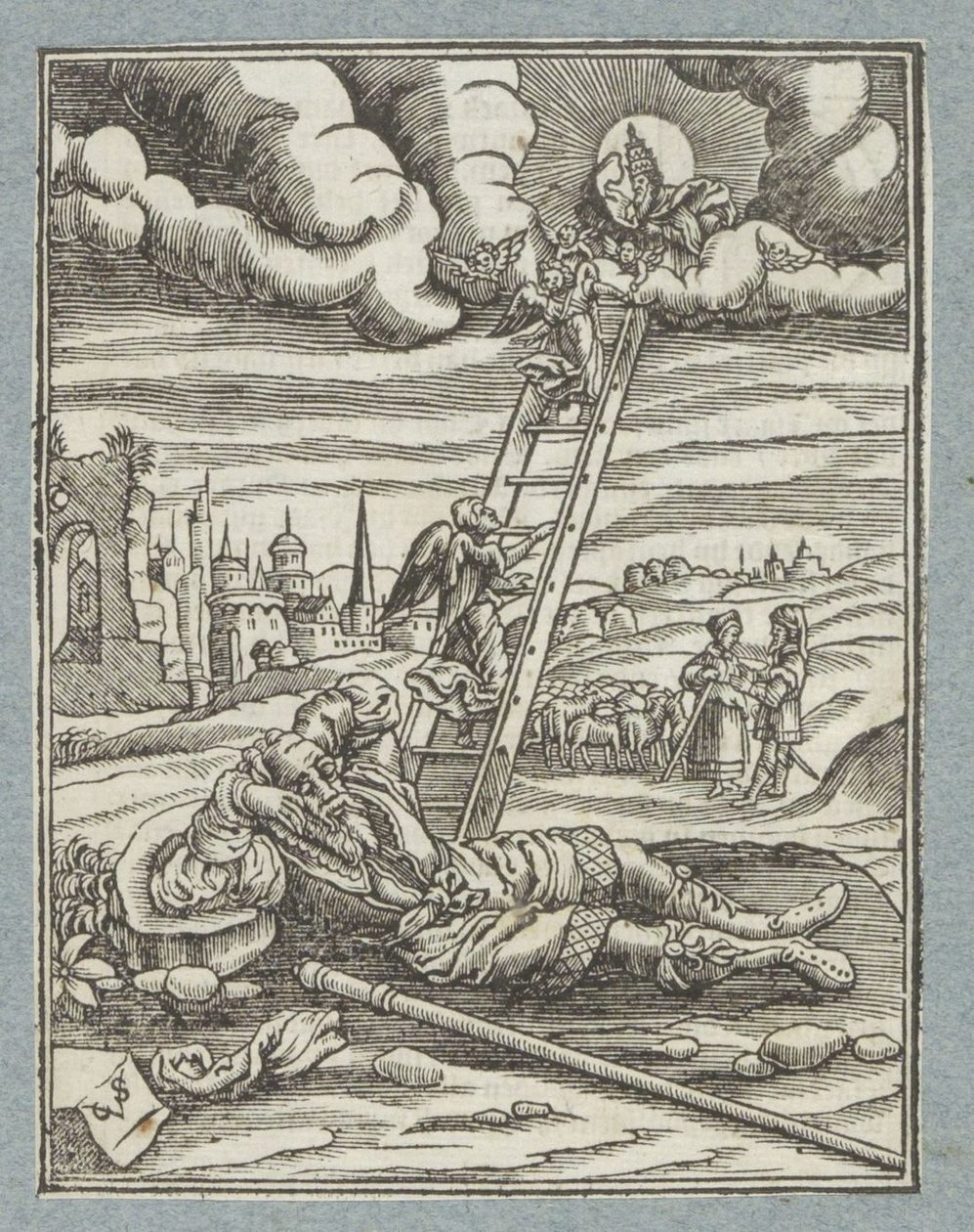 Jakobs stige av Christoffel van Sichem (II)
