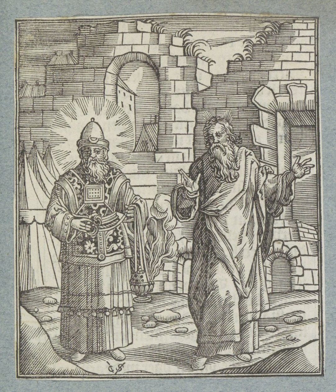Presteantrekk av Christoffel van Sichem (II)