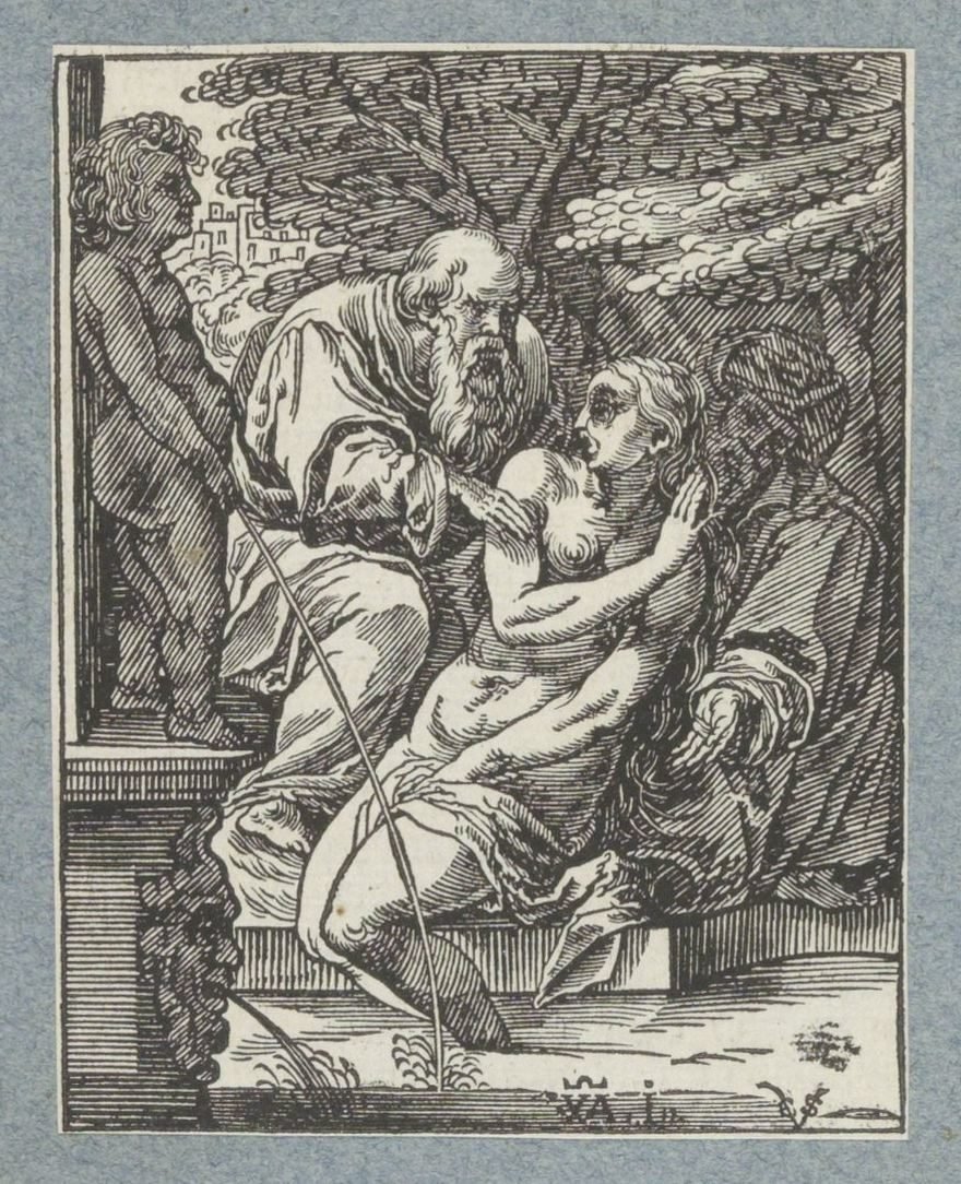 Susanna og de eldste av Christoffel van Sichem (II)