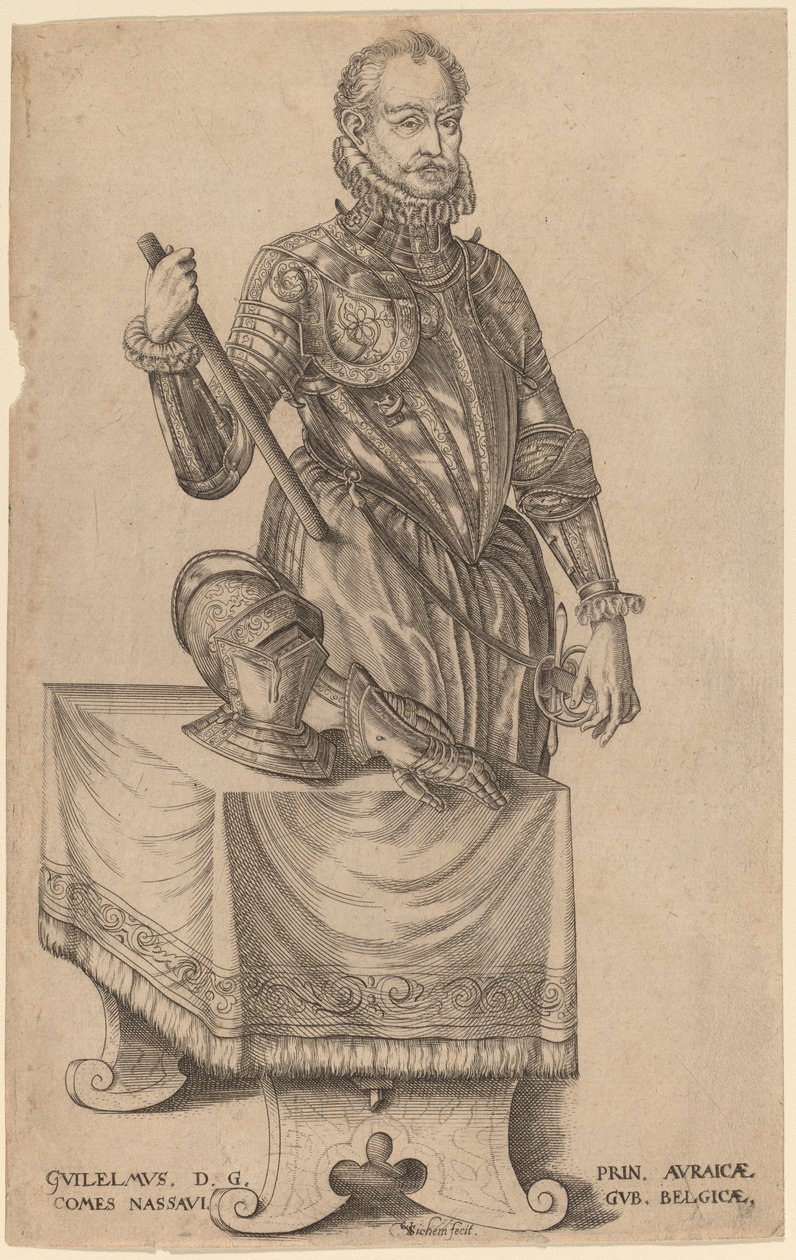 William av Nassau, prins av Orange av Christoffel van Sichem I