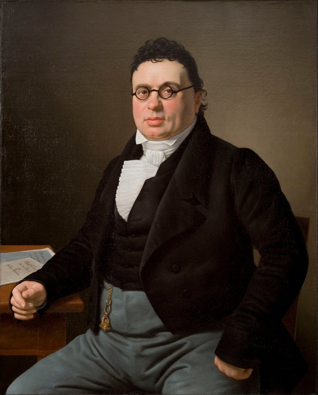 Portrett av kjøpmann Joseph Raphael av Christoffer Wilhelm Eckersberg