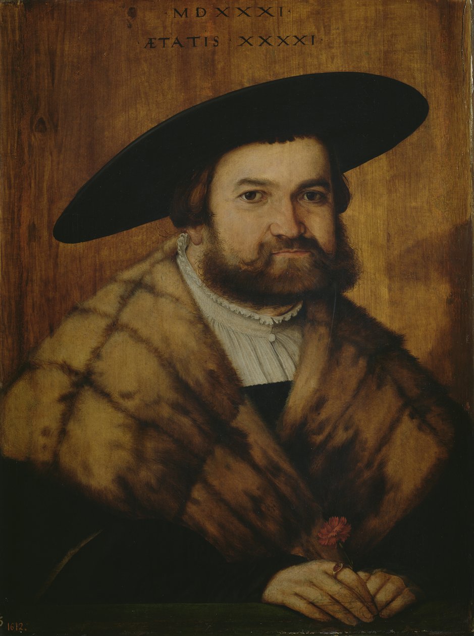 Gullsmeden Jorg Zürer fra Augsburg, 1531 av Christoph Amberger