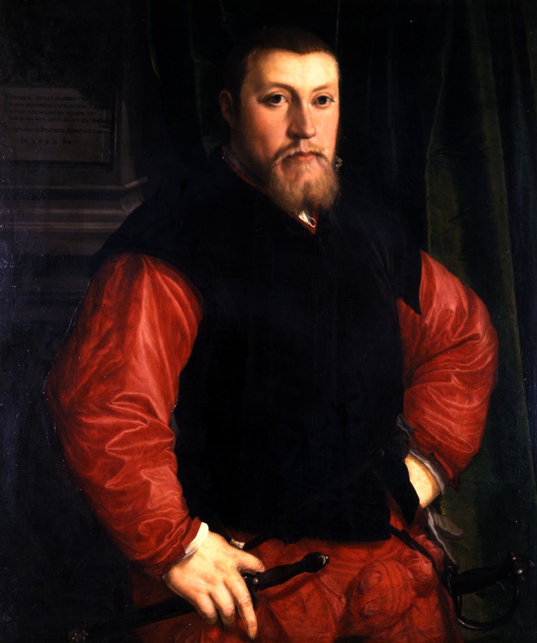 Jerome Sulczer, 1542 av Christoph Amberger