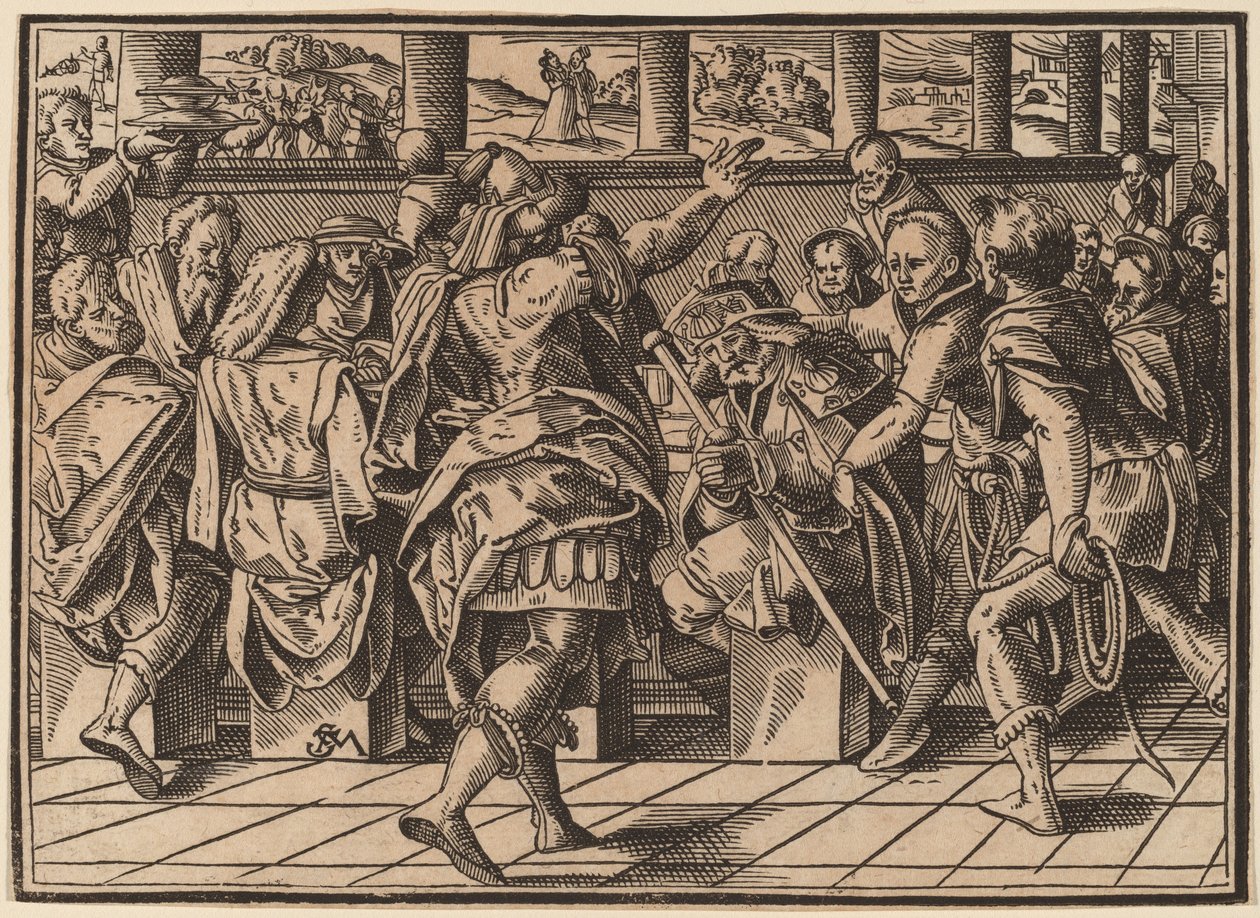 The Martyrium of Saint James (?) av Christoph Murer