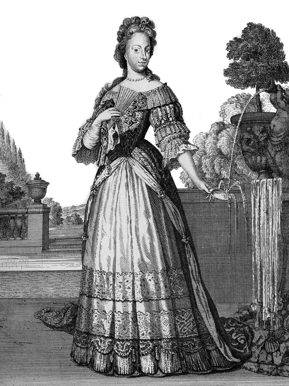 portrett av Maria Josepha av Østerrike av Christoph Weigel