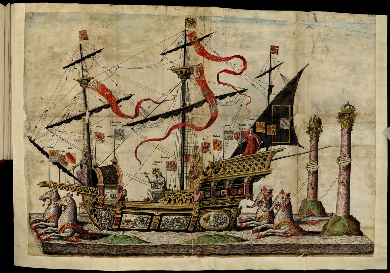Begravelsesbyrået til Charles V av Christophe Plantin