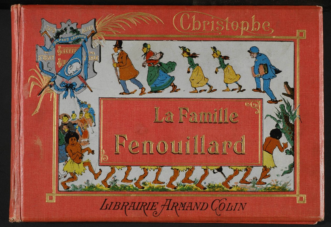 Fenouillard-familien til M. Christophe (1856-1945). 1896 av Armand Colin bokhandel av Christophe