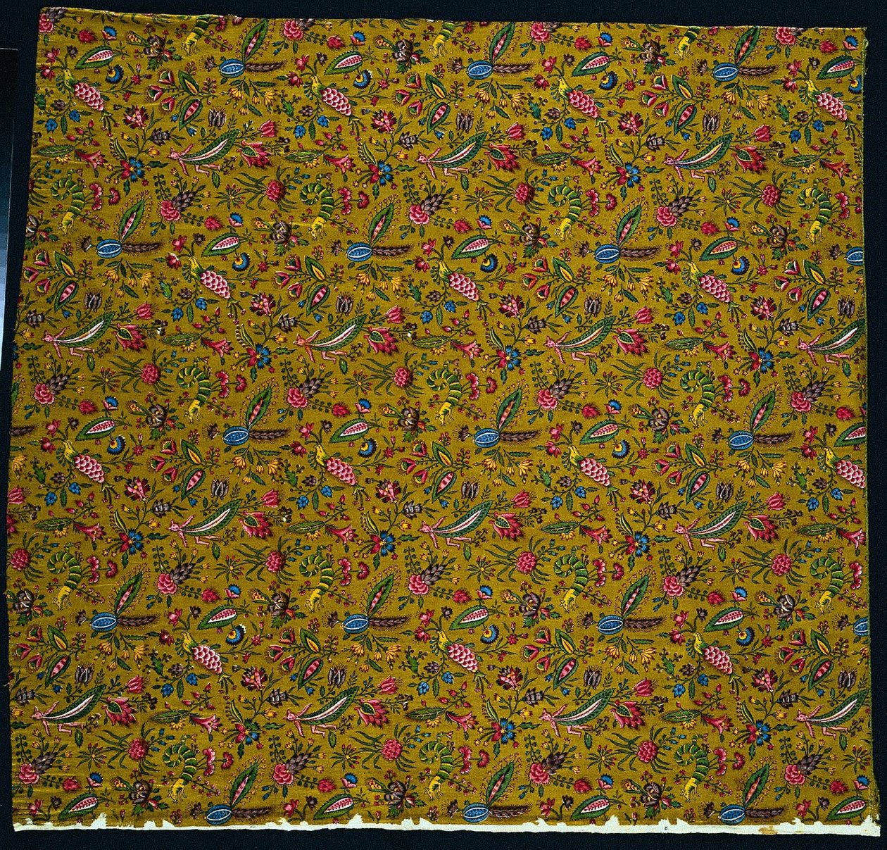 Stripe av treblokktrykt bomull, 1780. av Christophe Philippe Oberkampf