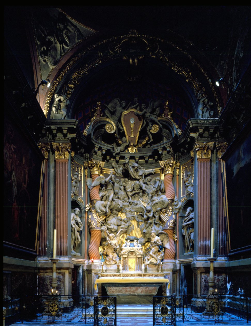 Altertavle av kapellet til Corpus Domini - Cathedrale Sainte Marie Majeure, Toulon av Christophe Veyrier