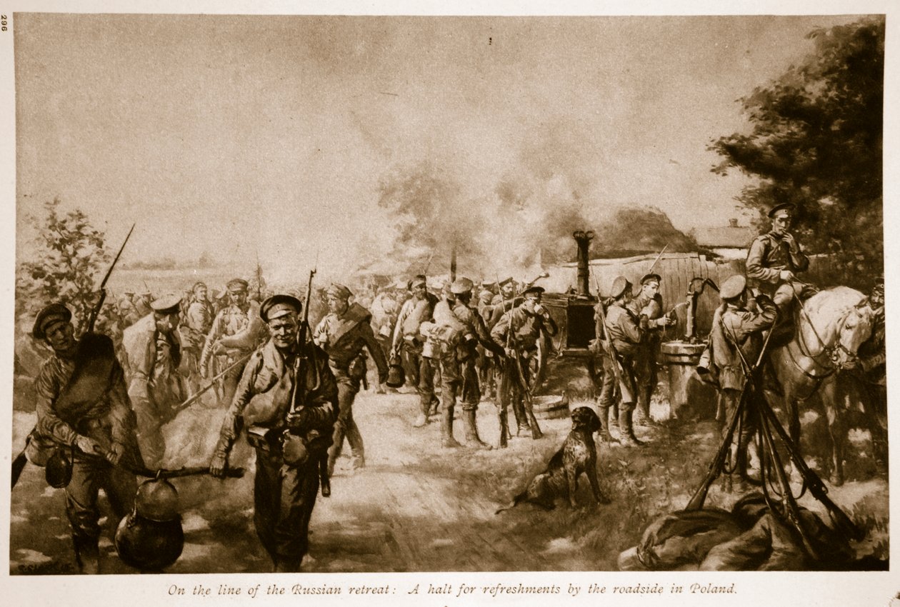 På linjen til den russiske retretten: stopp for forfriskninger ved veikanten i Polen, 1914-19 av Christopher Clark