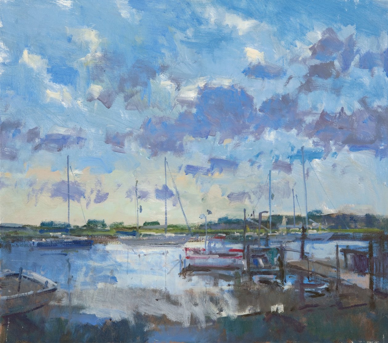 Southwold Evening, 2012 av Christopher Glanville