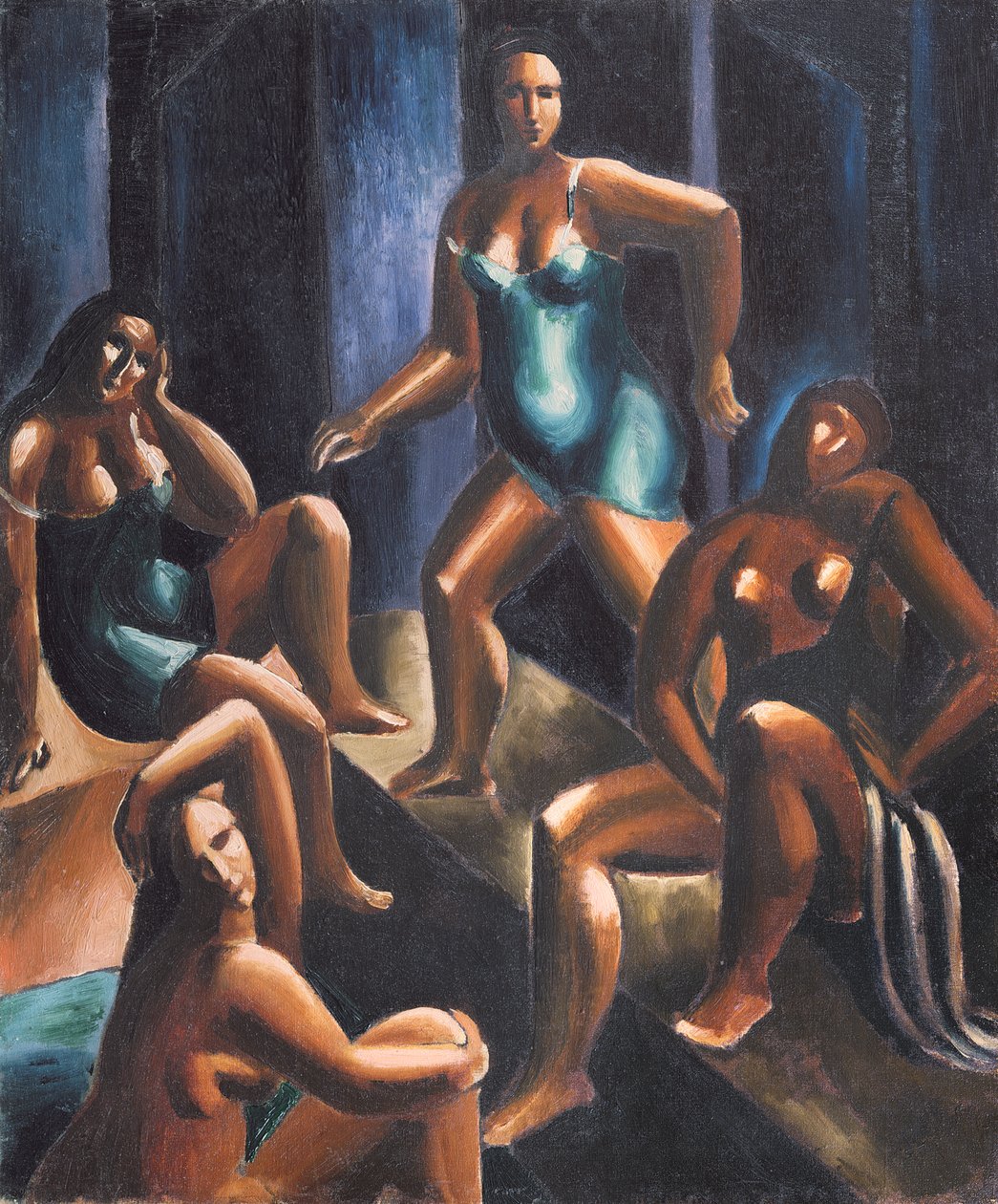 Badende av Christopher Wood