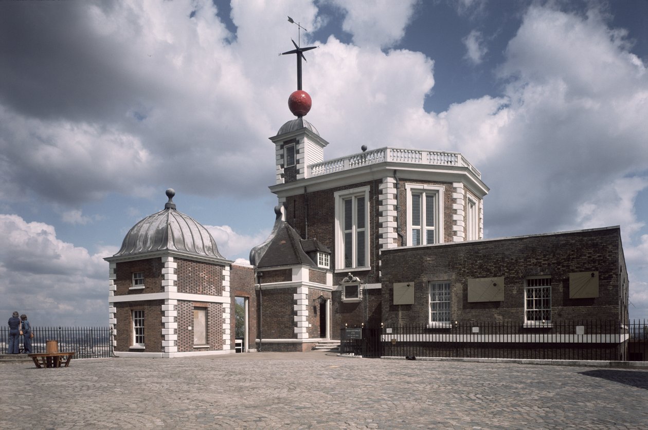 Old Royal Observatory, Greenwich, 1675 av Christopher Wren