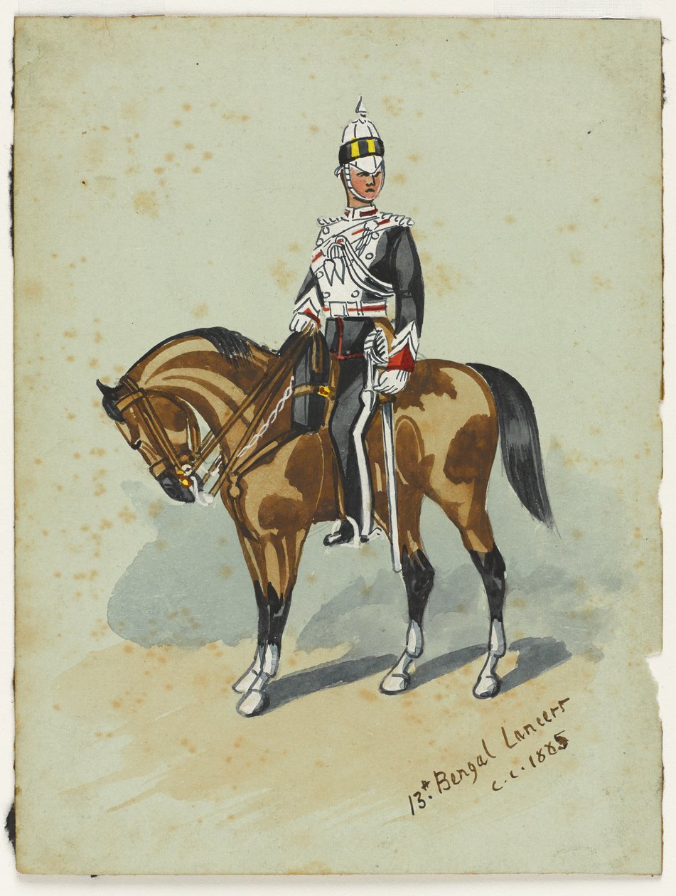 13. Bengal Lancers, rundt 1914 av Christopher Clark