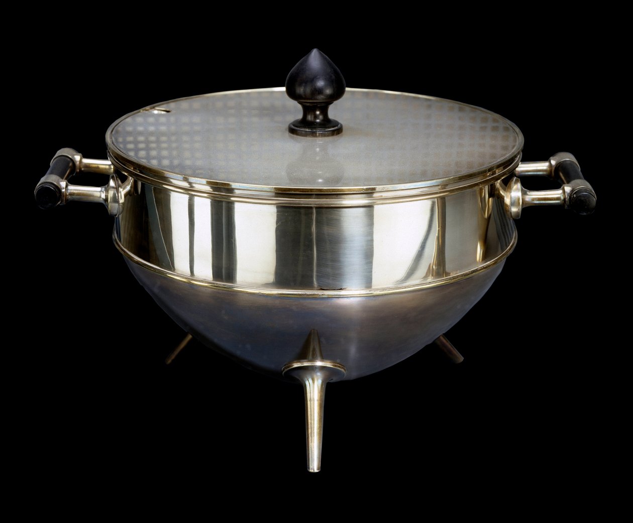 Argenterie: sølvmetallsukk og ebene av Christopher Dresser (1834-1904) Rundt 1880 Paris, musee d