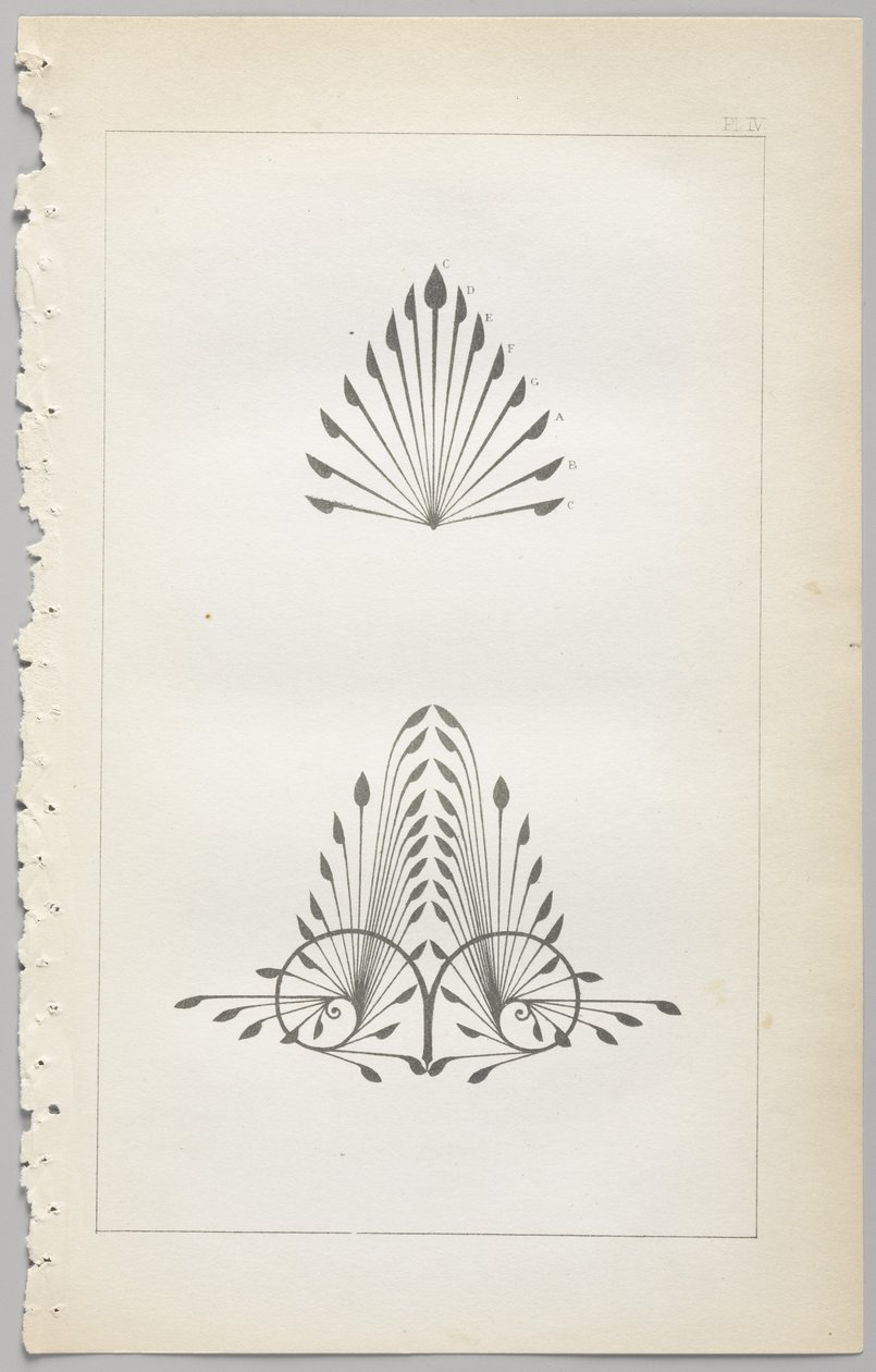 Kunsten å dekorativt design: med et vedlegg, som gir klokkeslett for blomstene åpne, utgitt av Day & Son, London, 1862 av Christopher Dresser