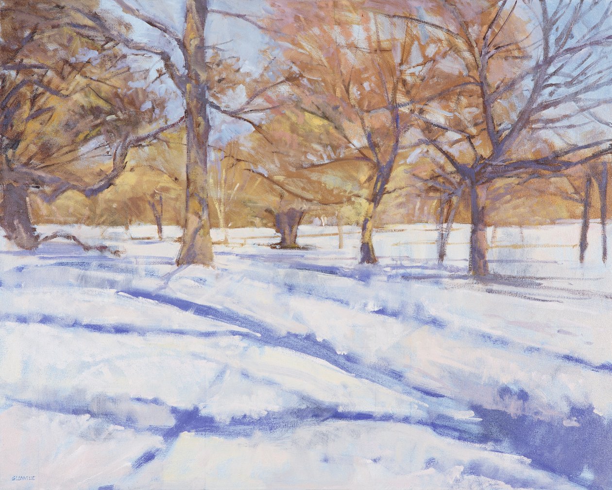 Vinter, Richmond Park av Christopher Glanville