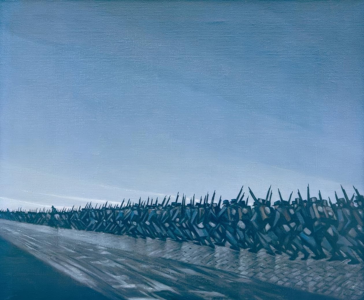 Kolonne på mars av Christopher Richard Wynne Nevinson