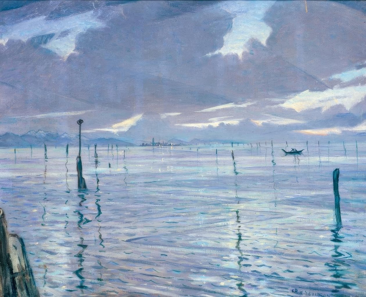 Torcello, Venezia) av Christopher Richard Wynne Nevinson