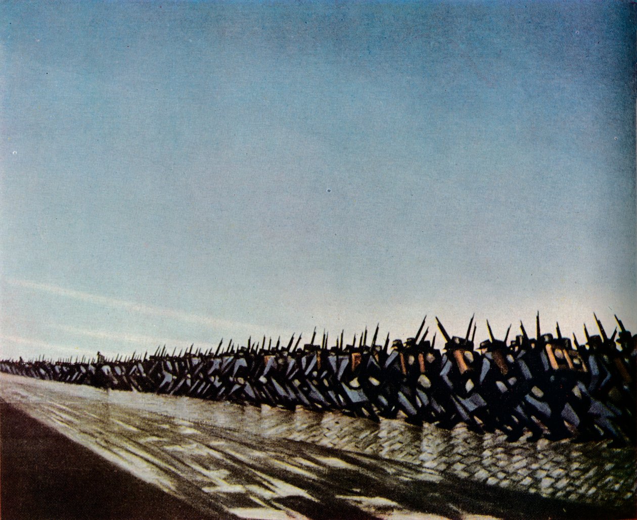 Spalte i mars 1915. 1943. av Christopher Richard Wynne Nevinson