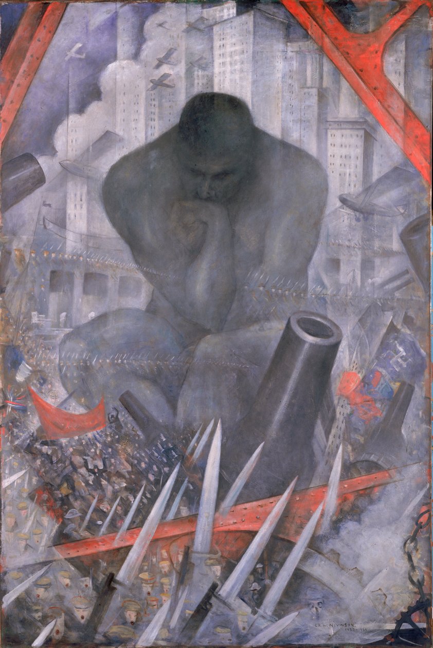 Twentieth Century, ca. 1932-35 (olje på lerret) av Christopher Richard Wynne Nevinson
