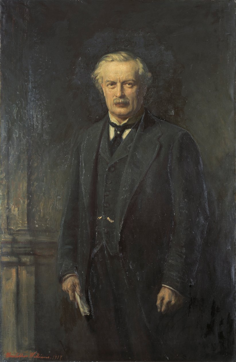 David Lloyd George 1863-1945, c1917. av Christopher Williams