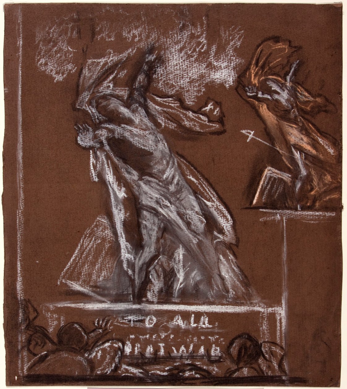 Figurstudie for et krigsminnesmerke, c1920. av Christopher Williams