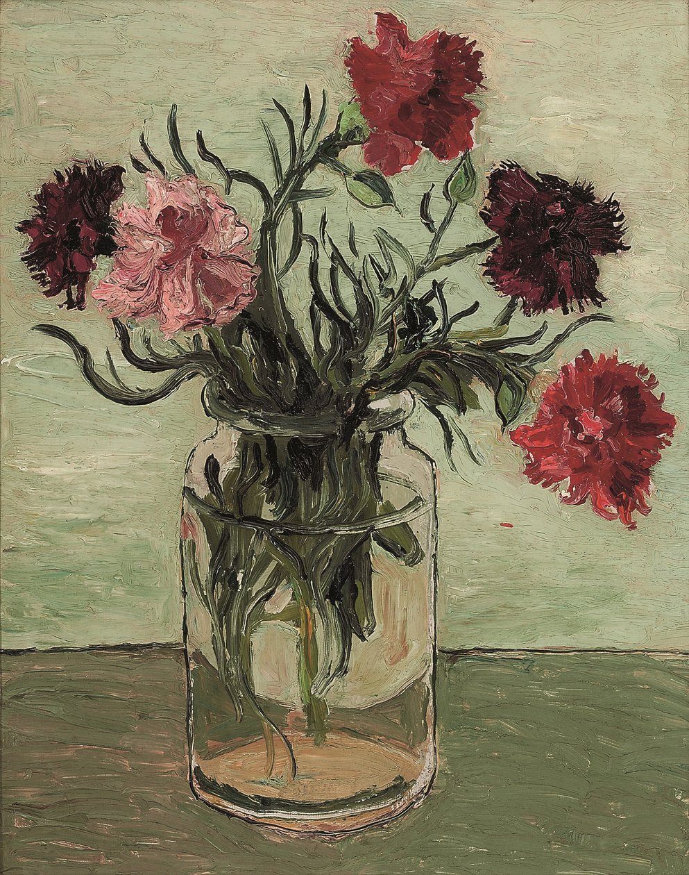 Nelliker i en glasskrukke av Christopher Wood