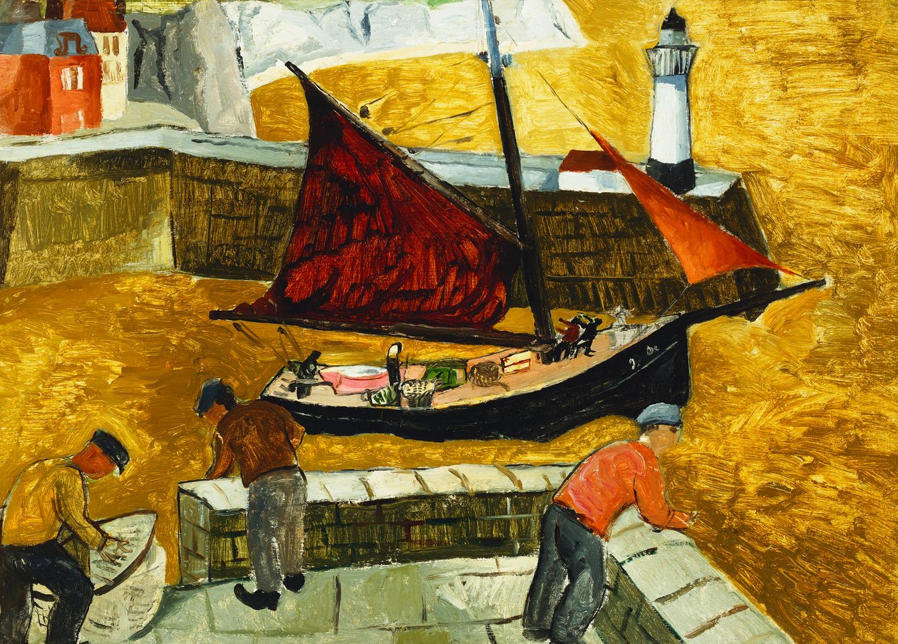 Musehull, Cornwall av Christopher Wood