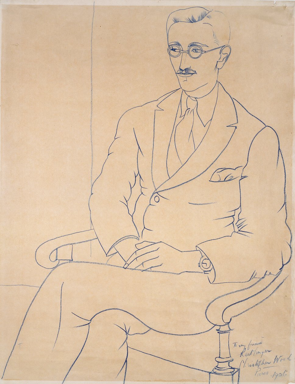 Portrett av Gerald Reitlinger, 1926 av Christopher Wood