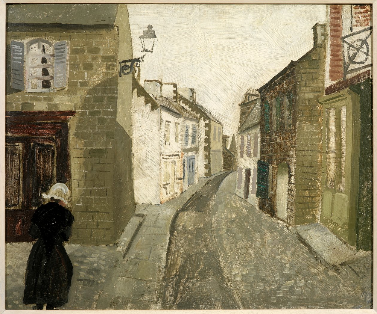 Gatescene i Treboul, 1930 av Christopher Wood