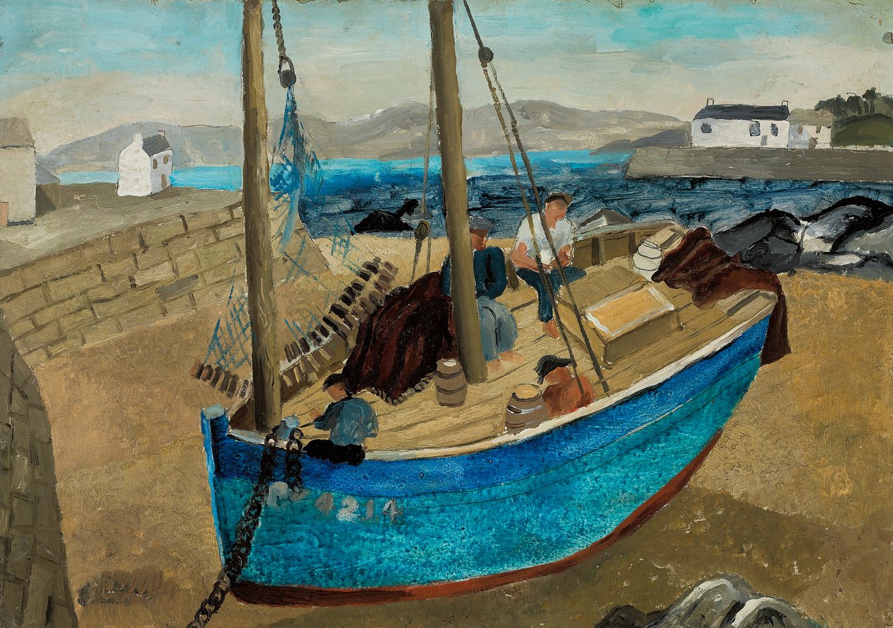 Den blå båten av Christopher Wood