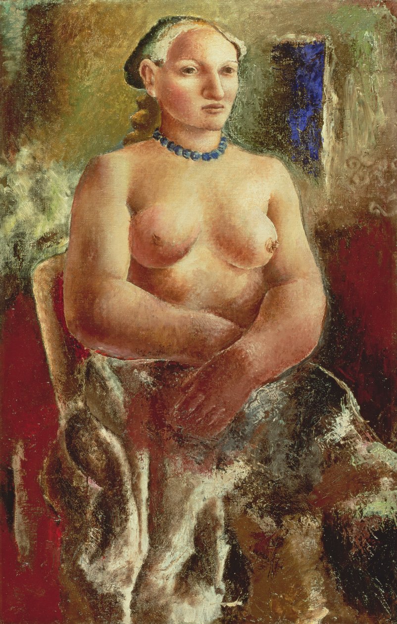 Det blå halskjedet, 1926 av Christopher Wood