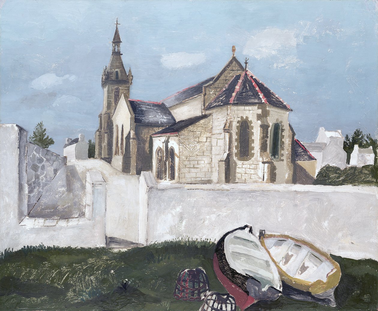 Treboul kirke, Bretagne av Christopher Wood