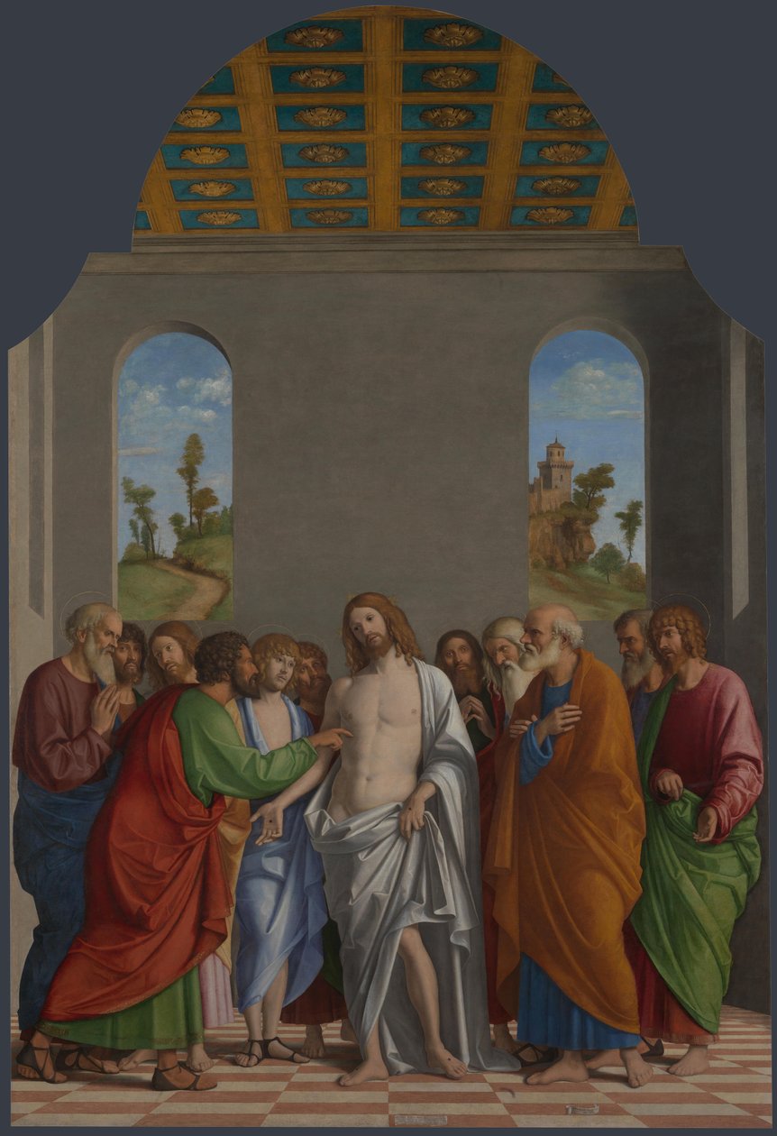 Utrolig av St. Thomas av Cima da Conegliano