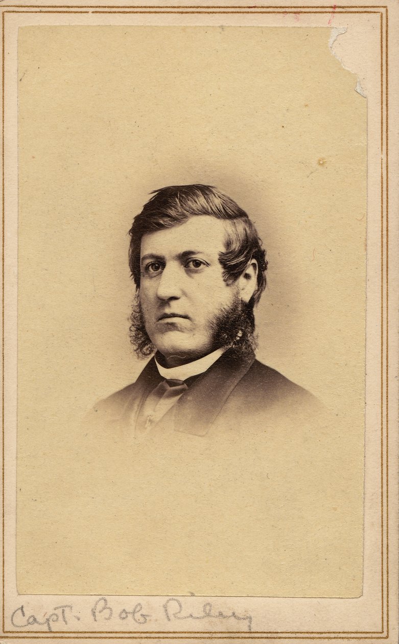 Portrett av Robert Riley, kaptein av Cincinnati Landy