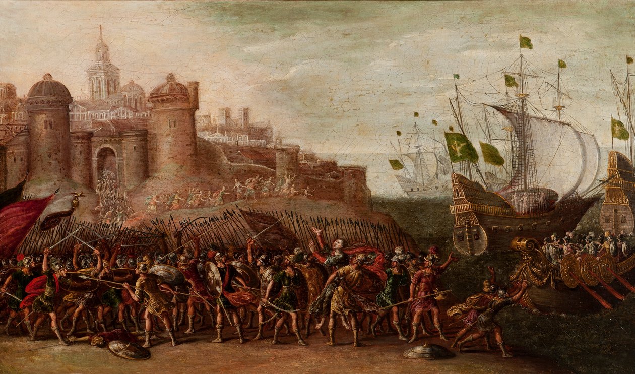 Deborah og Barak mot Sisera av Juan de la Corte