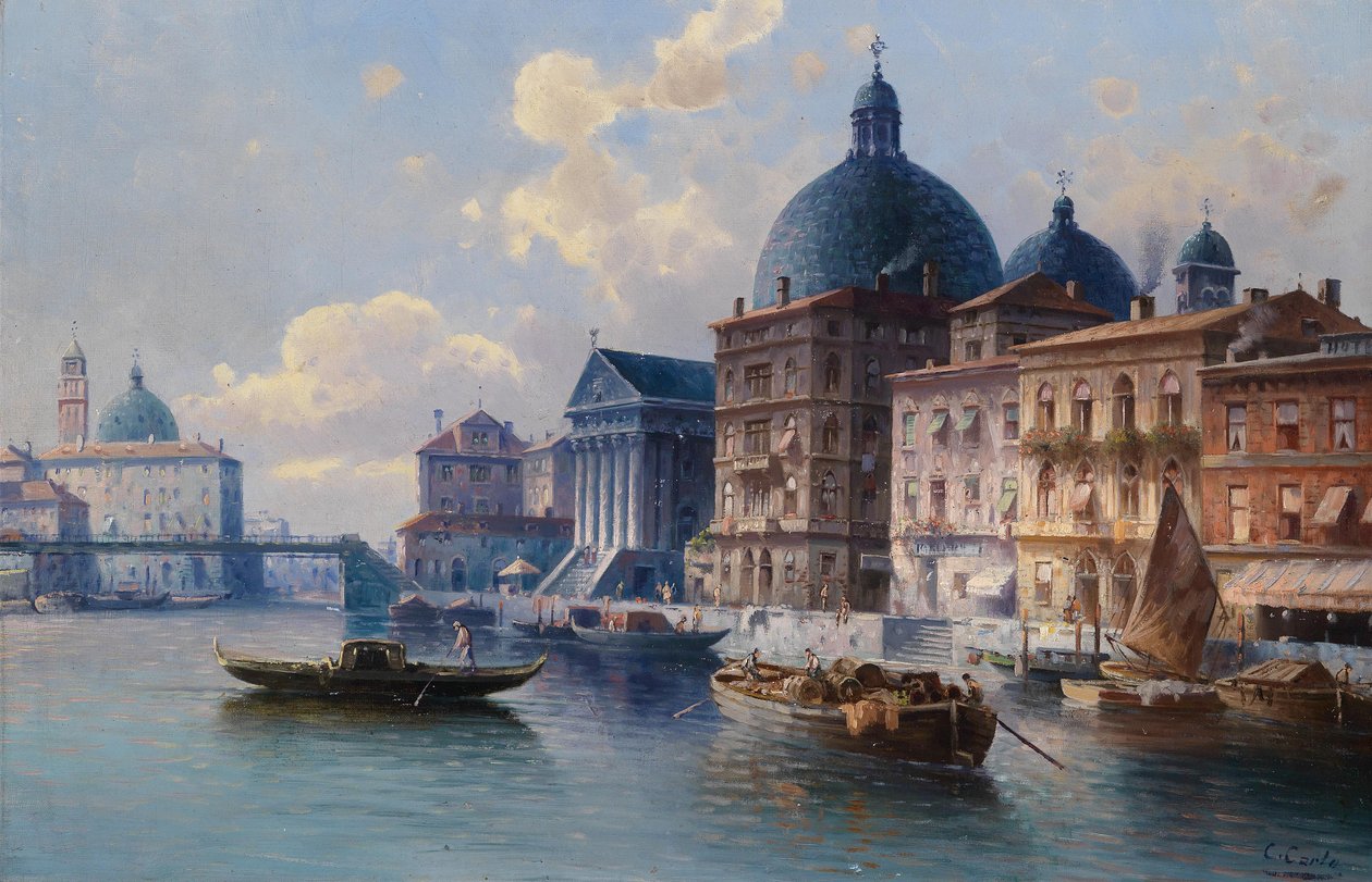 San Simeone kirke i Venezia av Karl Kaufmann