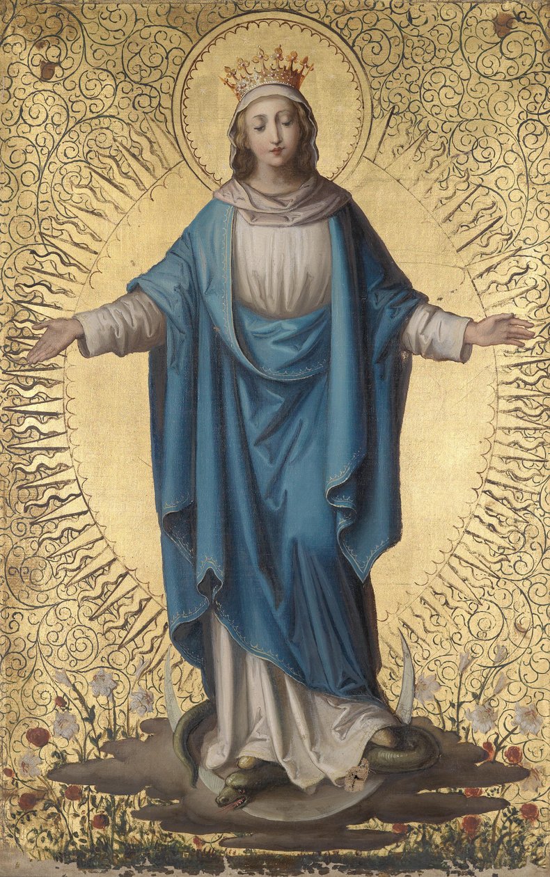 Mondsichelmadonna av Leopold Kupelwieser