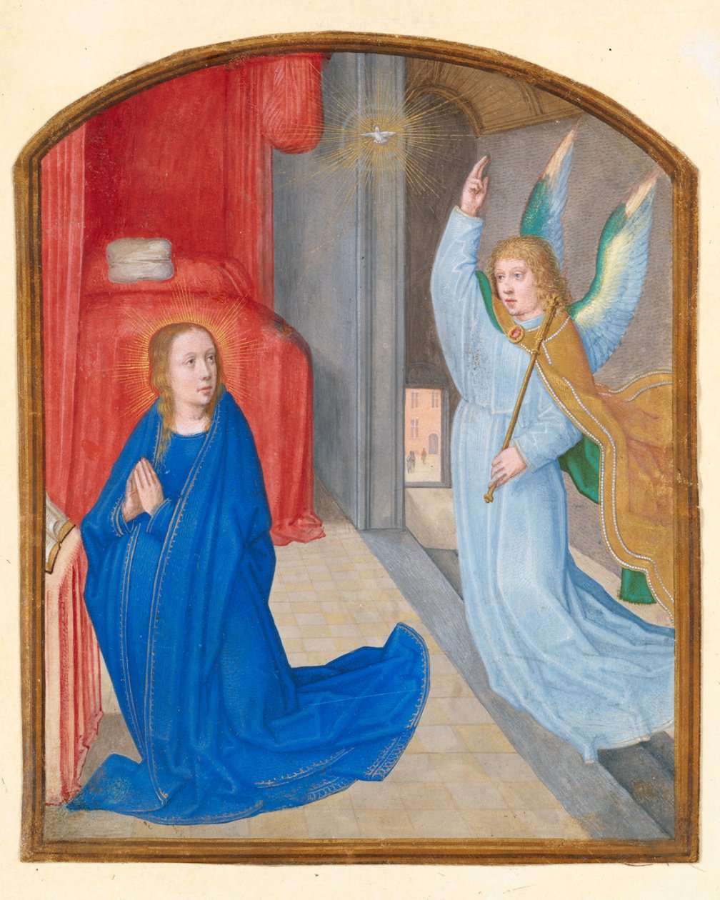 Bebudelsen, ca. 1510. av Circle of Gerard David