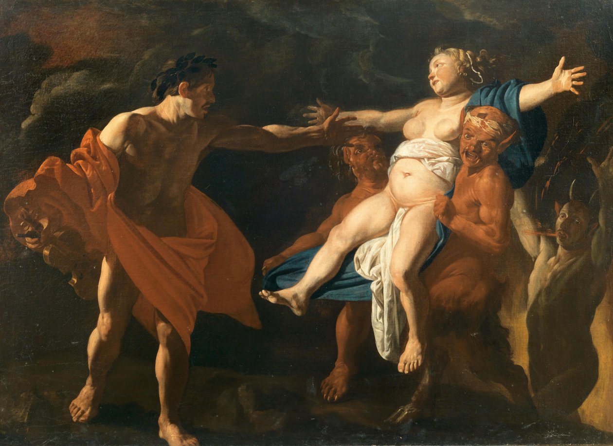 Orfeus og Eurydike. av Claes Cornelisz. Moeyaert