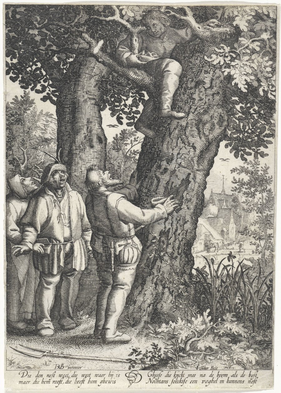 Vogelnestrover av Claes Jansz. Visscher (II)