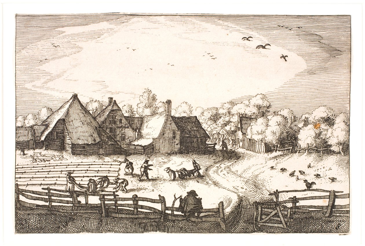 Bleking-Fields nær Haarlemmerhout av Claes Jansz. Visscher